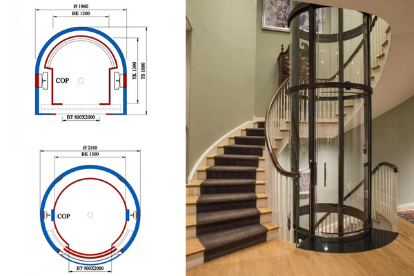 Thang Máy Kính Tròn - Sự Khác Biệt Tạo Nên Đẳng Cấp